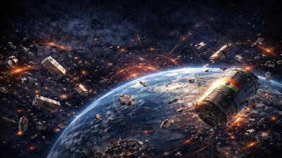 AI Generated ISRO’s alarming reality: 129 pieces of Indian space junk are now orbiting Earth, posing collision risks and raising global concerns
