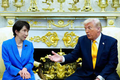 President Donald Trump speaks during a meeting with Japan's Prime Minister Sanae Takaichi in the Oval Office of the White House, Thursday, March 19, 2026, in Washington. (AP Photo/Alex Brandon) How Trump’s ‘careless’ Pearl Harbour joke in Oval Office shook eighty years of US-Japan diplomacy