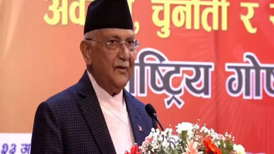 KP Sharma Oli (ANI image) Nepal: Former Prime Minister KP Sharma Oli, ex-home minister arrested over Gen Z protest crackdown