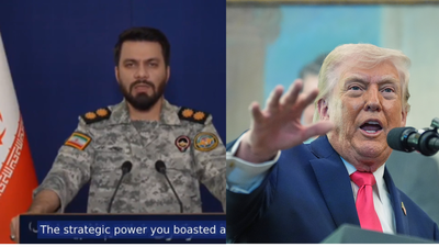 'Dressing up defeat as agreement': Iran mocks Trump with 'negotiating with yourself' dig