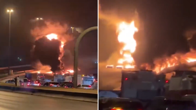 US embassy in Riyadh. (Screenshot) US embassy in Riyadh hit by drones; Saudi Arabia issues shelter-in-place order