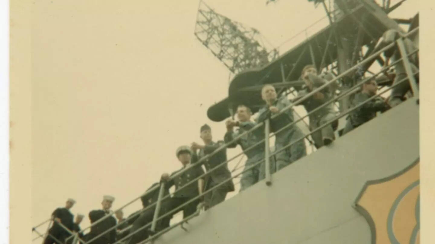 Neil Armstrong's Gemini 8 splashdown