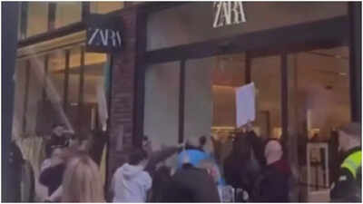 ‘Shame on you’: Protest outside Zara after girl attacked by group in UK's Bristol