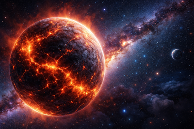 Scientists just discovered a ‘molten planet’ that’s one giant lava ocean and it smells like rotten eggs