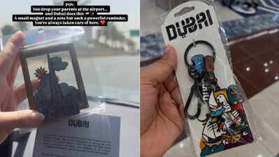 Tears at DXB: The Surprise Gift By Dubai International Airport That’s Melting Hearts Worldwide Dubai International Airport’s surprise gifts turn goodbyes emotional: What’s inside the viral 'DXB gift pack'?
