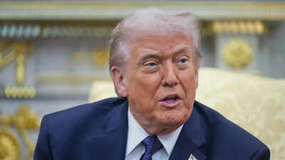 Trump talking to reporters with German Chancellor Friedrich Merz 'Everything knocked out': Trump on Iran strikes, says he 'might have forced Israel's hand'