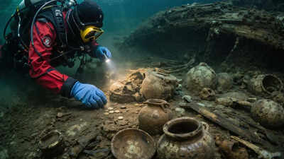 1,000 Roman objects were found in Lake Switzerland, and they are almost perfectly preserved