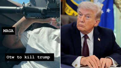 ‘MAGA otw to kill Trump’: Florida man arrested for threatening US president, posting photo with rifle