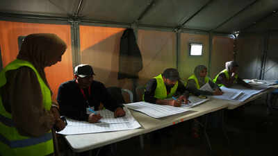 Palestinians vote in first elections since Gaza war