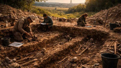 PC: AI-Generated Ancient human populations disappeared 3,000 years ago in France: DNA study reveals Paris tomb mystery