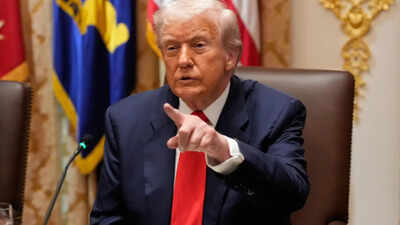 <p>Donald Trump (File photo)</p>
<p>” decoding=”async” fetchpriority=”high”></p>
</div>
<div>
<p><span title= 'No Uranium enrichment': Trump claims 'regime change’ in Iran, ties ceasefire to nuclear curbs & tariffs