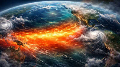 AI Generated NOAA warns: Super El Niño may form in 2026 amid unusual Pacific warming and rising risk of extreme global weather patterns