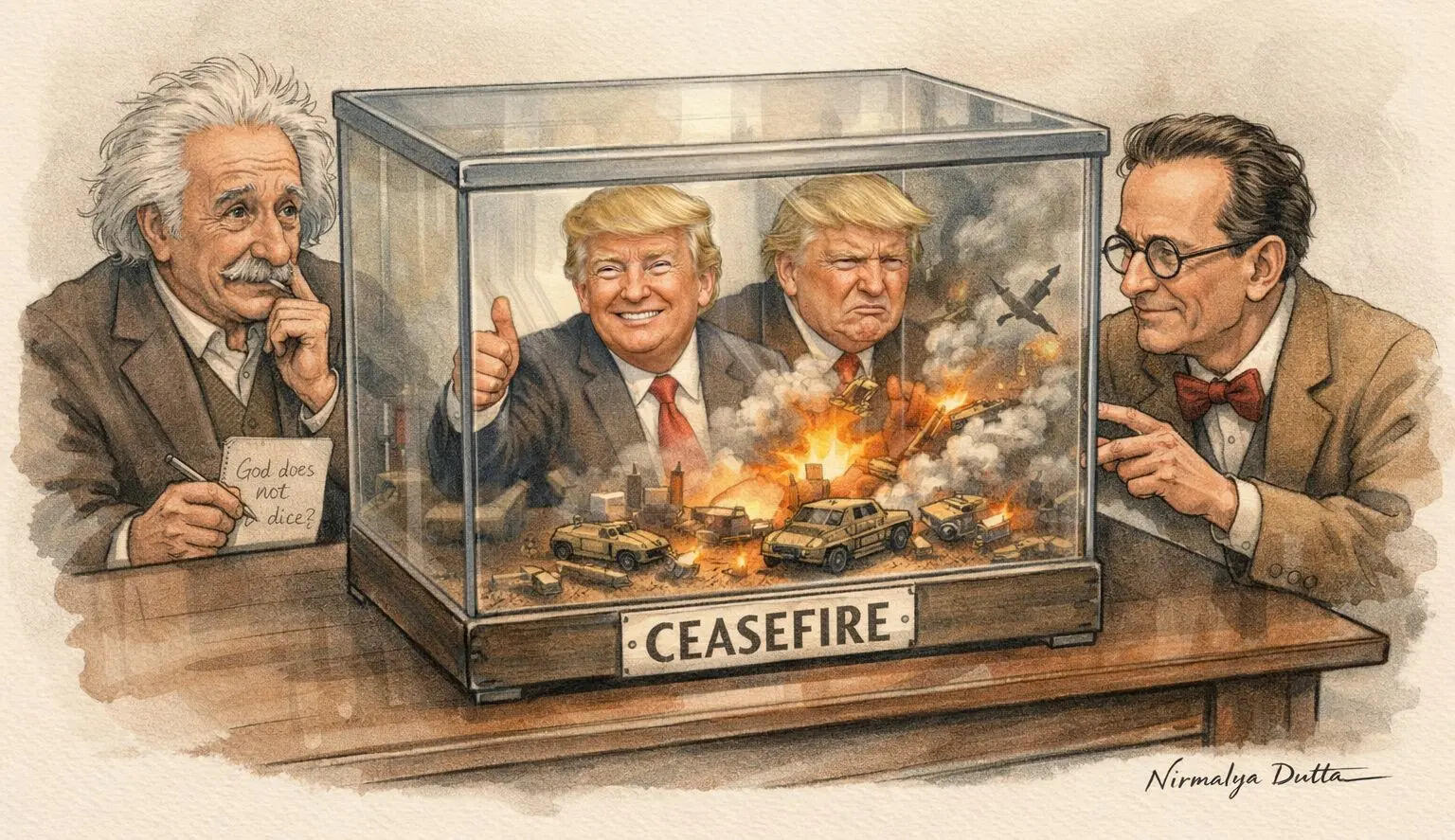 Schrodinger's Ceasefire