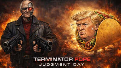 (AI image generated by ChatGPT) Why 'Jesus' Trump pulled a TACO against Pope Leo XIV