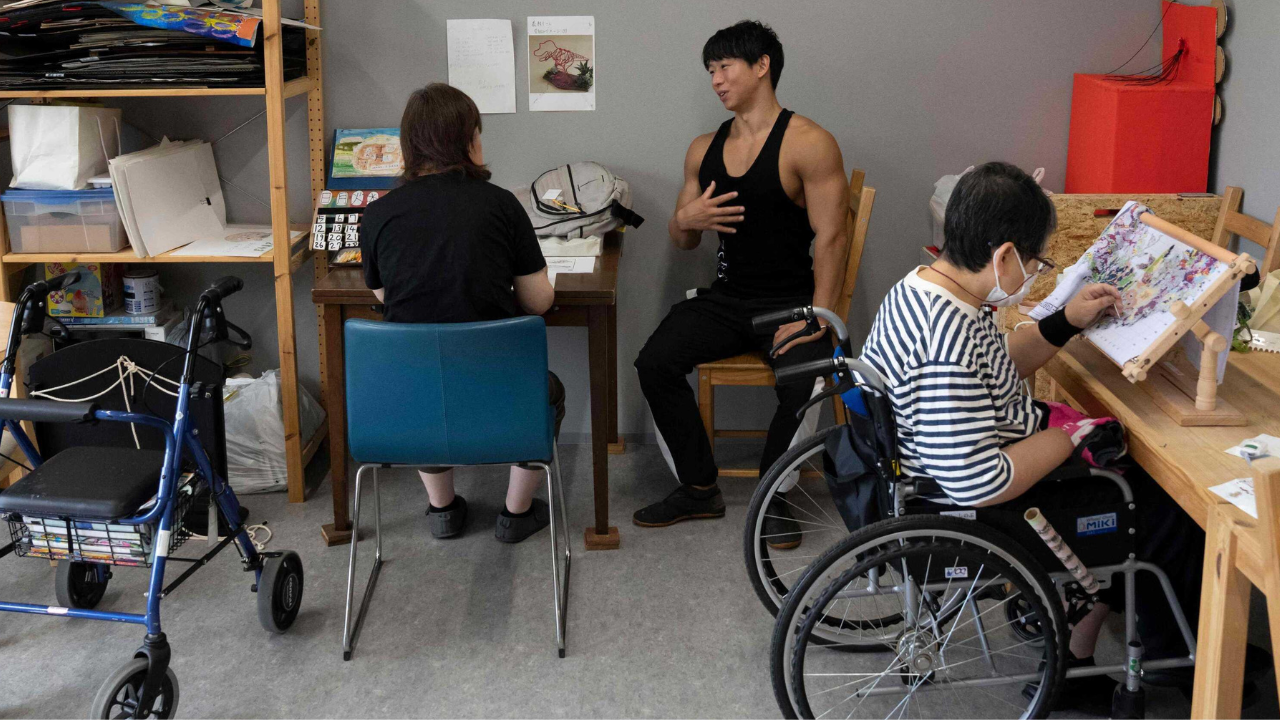 Why Japan is recruiting bodybuilders and MMA fighters for elderly care