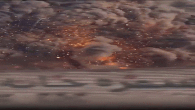 Fire and smoke billow across sky: Video shows aftermath of US strike on Iran's Isfahan ammunition depot