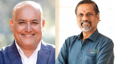 Sabeer Bhatia (Left) Sridhar Vembu (Right) Row over Sabeer Bhatia saying India should ‘appreciate every chapter of its history’, Sridhar Vembu responds