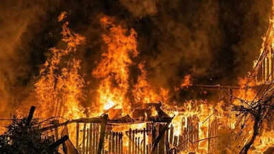 Representative image (Photo: AP) Ukrainian drones hit oil depot, key pipeline facility in Russia