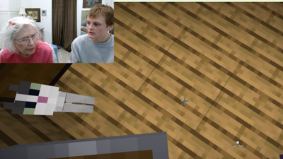 Image Via Twitch 81-year-old Minecraft streamer GrammaCrackers swatted during cancer fundraiser stream