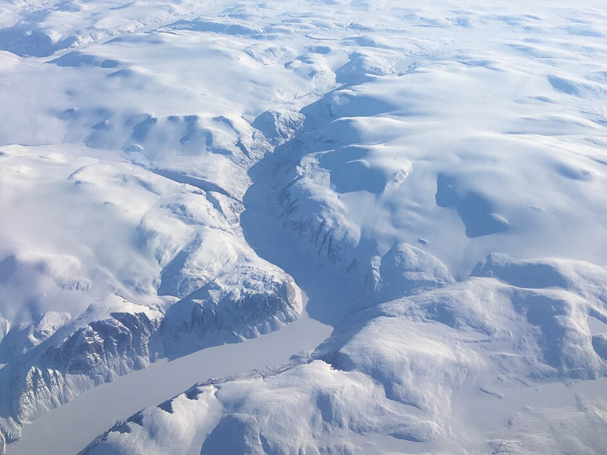 Image of Aerial view of Baffin Island| Image Credit: Wikimedia Commons Aerial view of Baffin Island