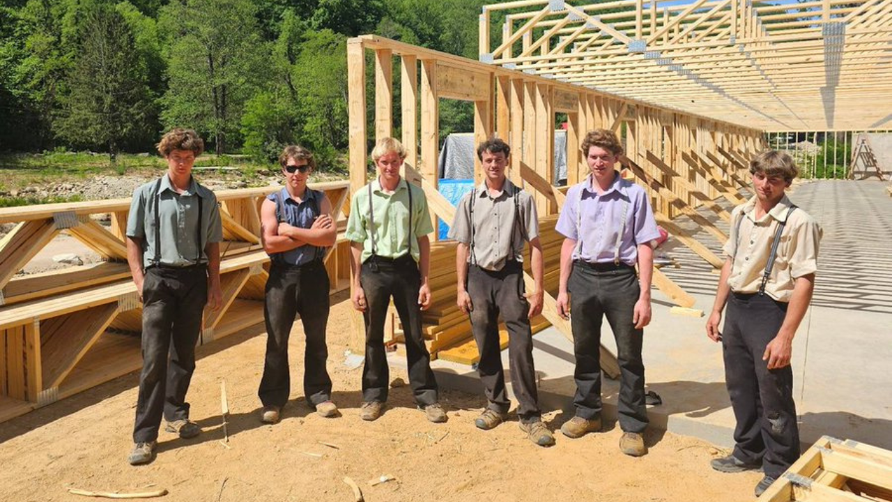 ​ Amish volunteers rebuild homes and restore hope after Helene