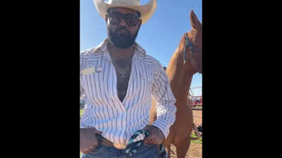 An Indian-American man went viral for his ranch life videos in New Mexico as he said not all Indians in the US do coding. Meet Tesh Jennings, an Indian-American rancher who says 'not all Indians code'