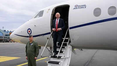 An RAF jet carrying UK Defence Secretary John Healey ‘Reckless Russian interference’: RAF jet carrying UK defence secretary hit by GPS jamming near Russian border