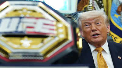 Trump invites UFC fighters to Oval Office and unveils never-seen-before Freedom 250 White House fight belt