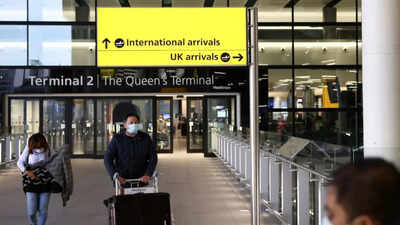 <p>Britain’s Heathrow Airport</p>
<p>” decoding=”async” fetchpriority=”high”></p>
</div>
<div>
<p><span title= Heathrow hit by Iran war: Passenger traffic drops 5% in April, Middle East traffic plunges over 50%