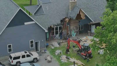 Buffalo Township man accused of damaging family home with excavator during dispute Buffalo Township man accused of damaging family home with excavator during dispute