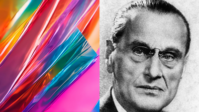 Image: Left/Canva/Right/National Inventors Hall of Fame How a failed attempt to protect a tablecloth led to Jacques E. Brandenberger’s invention of “cellophane”