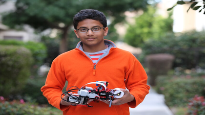 Image of Shubham Banerjee| Image Credit: Wikimedia Commons A 13-year-old built a LEGO Braille printer to make reading more affordable