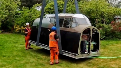 <p>A UK family donated a hand-built Lancaster cockpit after their father spent 40 years creating it.</p>
<p>” decoding=”async” fetchpriority=”high”></p>
</div>
<div>
<p><span title= ‘He was a genius’: UK family donates father’s hand-made, 40-year Lancaster cockpit to RAF Airfield