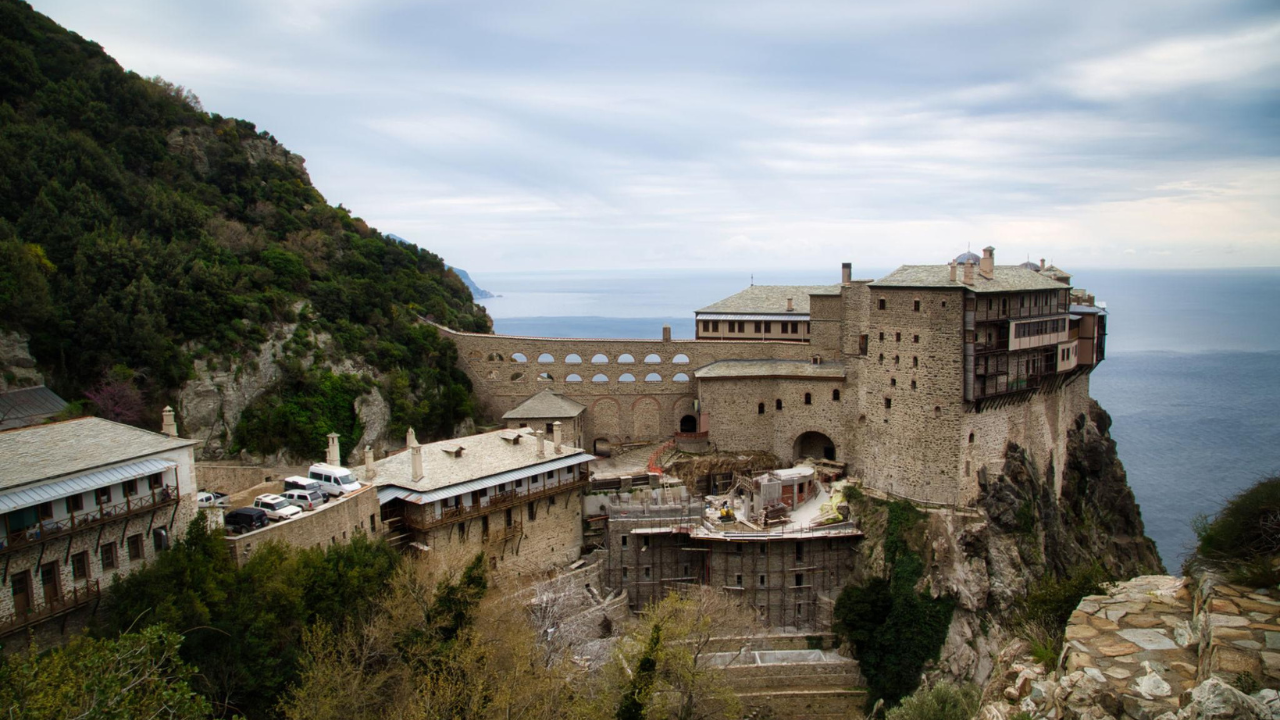 No woman has entered this sacred mountain for 1,000 years: Inside Greece's forbidden Mount Athos