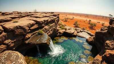 This subterranean marvel sustains billions in economic activity, supports towns, agriculture, and a unique desert oasis, proving that the most vital elements are often unseen. The hidden ocean: Why Australia’s invisible underground water system is larger than the entire state of Alaska