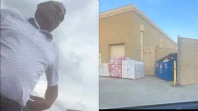 The owner of an Indian grocery store in Texas speaks to a man who has been filming his store and accusing him of safety violations. Texas man films Indian grocery store keeping food items out in the open, owner says he's a Trump voter