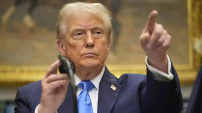 US President Donald Trump 'Either we sign a deal or hit them harder': Trump says Iran deal has '50/50' chances