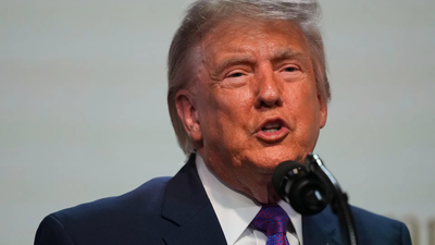 US President Trump (Image credit: AP) DOJ announces $1.8bn fund to compensate Trump allies