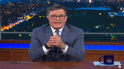 No laughing matter: Colbert exit sparks fears for political satire in America