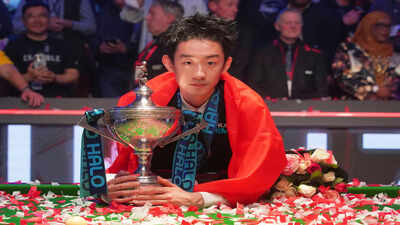 22-year-old new snooker world champion reveals plans for major purchase worth half his earnings after Crucible win