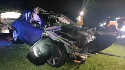 87-year-old Florida man dies after Tesla on Autopilot mode crashes into pond