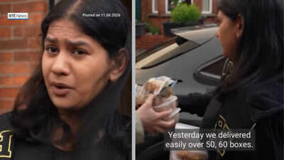 (Source: Instagram) Indian-origin woman serves home-cooked meals in Belfast after violence grips city: 'People are scared to step outside'