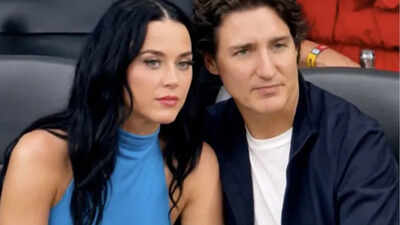 Justin Trudeau and Katy Perry in LA stadium 'Boyfriend duties call but...': Justin Trudeau responds after skipping Canada match to watch USA game with girlfriend Katy Perry