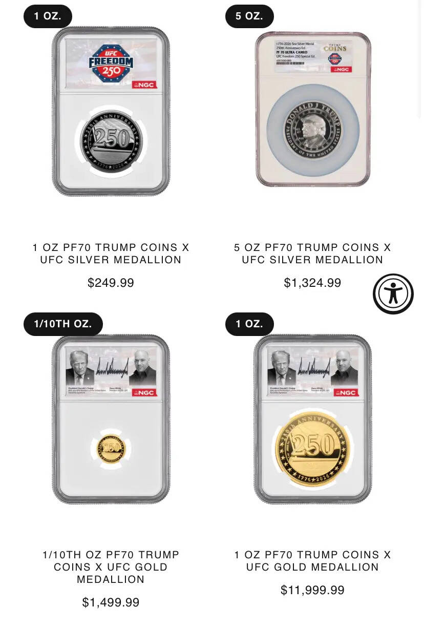 Source: realtrumpcoins .