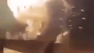 . Watch: Iranian missiles strike near US Fifth Fleet HQ in Bahrain