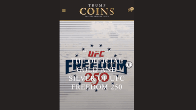 Source: realtrumpcoins.com Trump Coins: Silver and gold medallions bearing Trump's face, 'designed' by him, cost up to $12,000