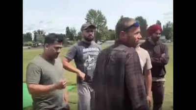 A group of Indian-origin men saved a woman from a stalker in a viral video from Canada. Indian men in Canada praised for saving distressed woman from harasser at cricket ground in viral video