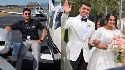 'My son was so happy': Hours after saying 'I do', Indian-origin newlywed pilot killed in helicopter crash in US