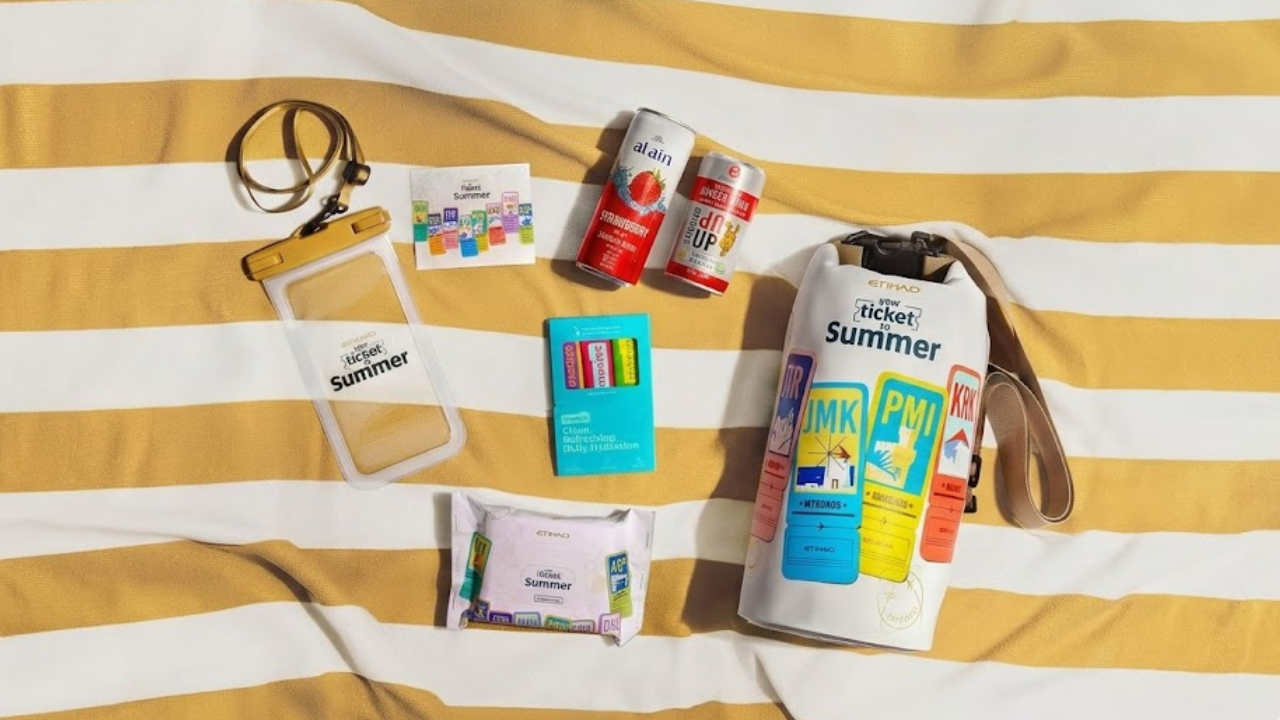 Summer edition travel kit/Image: WAM Etihad