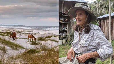 PC: BBC Meet Carol Ruckdeschel: The 84-year-old woman who chose to live alone on a wild island filled with snakes, horses and devoted life to nature